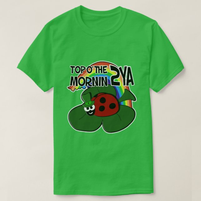 St patrick's daynyckelpigaT-tröja Tee (Design framsida)