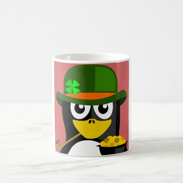 "ST. PATRICK'S DAY'PENGUIN KAFFEMUGG (Center)