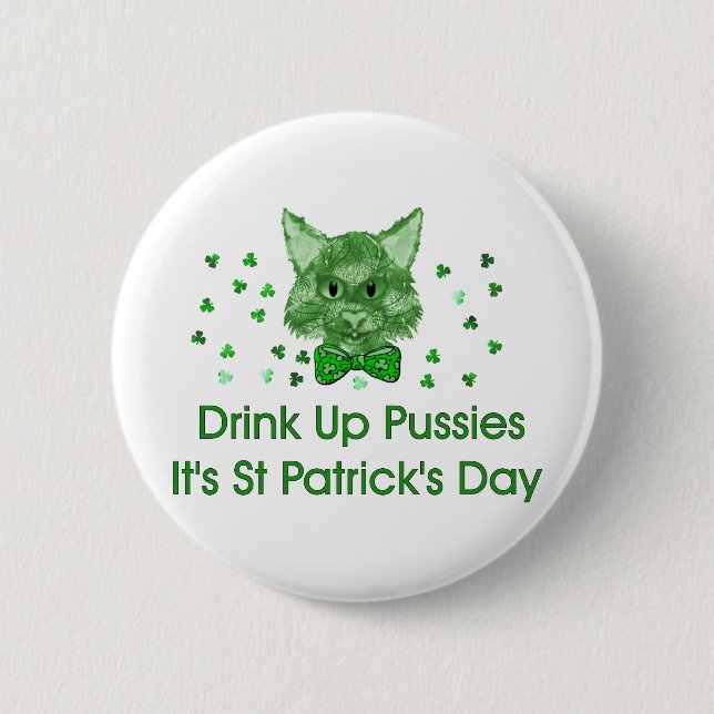 St patrick's dayScrapperkatt Knapp (Framsida)