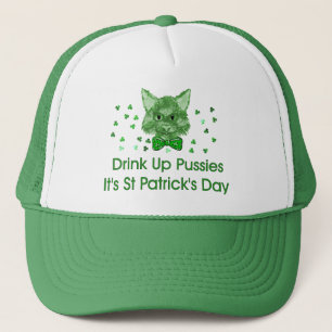 St patrick's dayScrapperkatt Truckerkeps