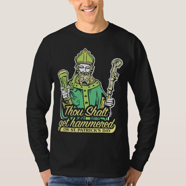 St patrick's dayskjorta t-shirt (Framsida)
