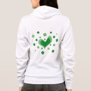 St patricks dayull för irländska kvinnor och t-shirt