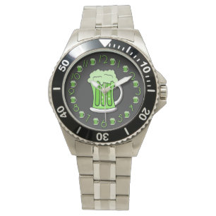 St patricks dayupplaga för öl trettio armbandsur