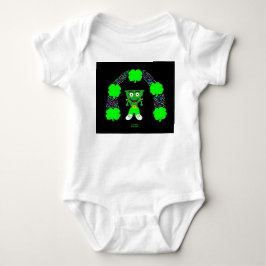 St. Patrick's FrankenCheese Baby Jersey Bodykostym T Shirt