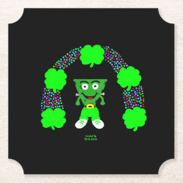 St. Patrick's FrankenCheese Biljett Papprare Under Underlägg Papper