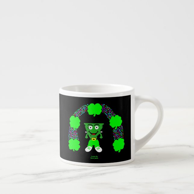St. Patrick's FrankenCheese Espresso Mugg Espressomugg (Höger)