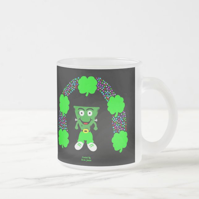 St. Patrick's FrankenCheese Frosted Glass Mugg (Höger)