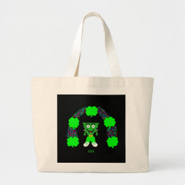St. Patrick's FrankenCheese Jumbo Tote Tygkasse