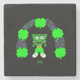 St. Patrick's FrankenCheese Marble Stone Underlägg