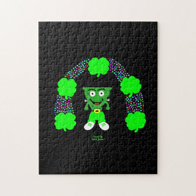 St. Patrick's FrankenCheese Puzzle Pussel (Vertikal)