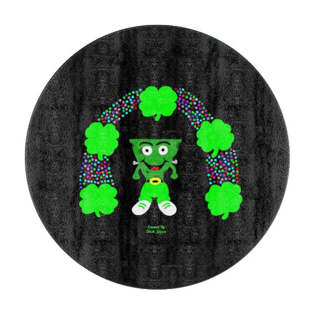 St. Patrick's FrankenCheese Round Caking Board (Framsidan)
