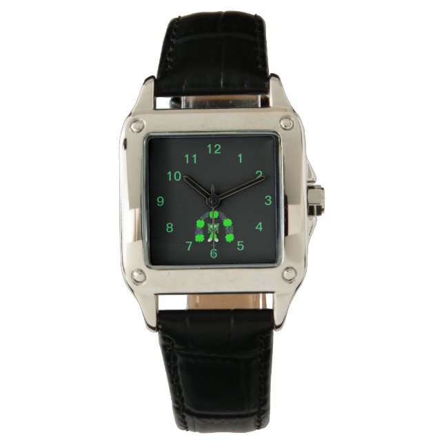 St. Patrick's FrankenCheese Women's Square Watch Armbandsur (Framsida)