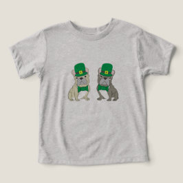St. Patricks franska bulldoggar T Shirt