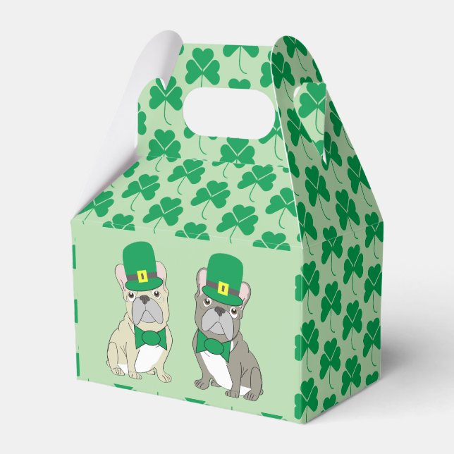 St. Patricks French Bulldogs Presentaskar (Framsidan Sidan)
