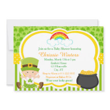 St Patricks Girl Baby Shower Party