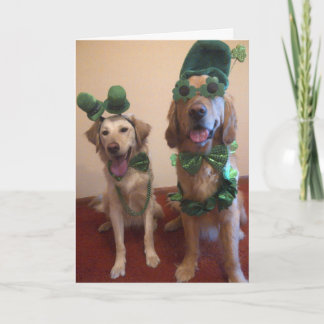 St. Patrick's Hund Kort