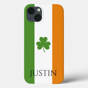 St Patrick's Irish Flagga w Shamrock Anpassa