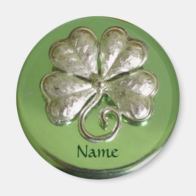 St. Patricks Irish Namn Magnet Gift! (Framsidan)