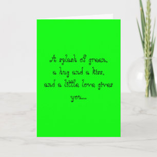 St.Patrick's kärlek Kort