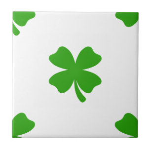 st patricks klöver emoji kakelplatta