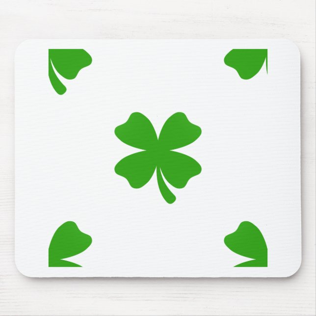 st patricks klöver emoji musmatta (Framsidan)