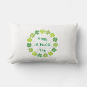 St. Patricks Klöver Kuddé Lumbarkudde