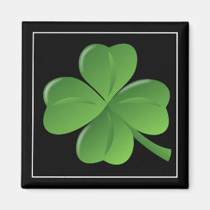 St. Patricks Klöver Magnet