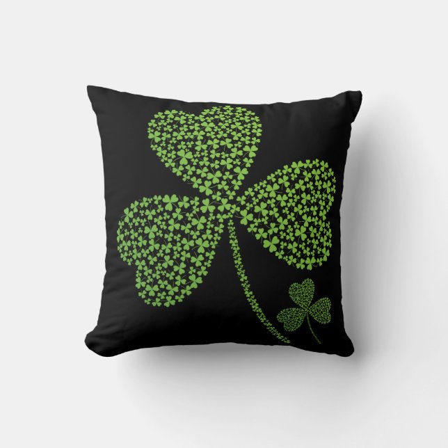 St. Patrick's Klöver Pillow Kudde (Framsida)