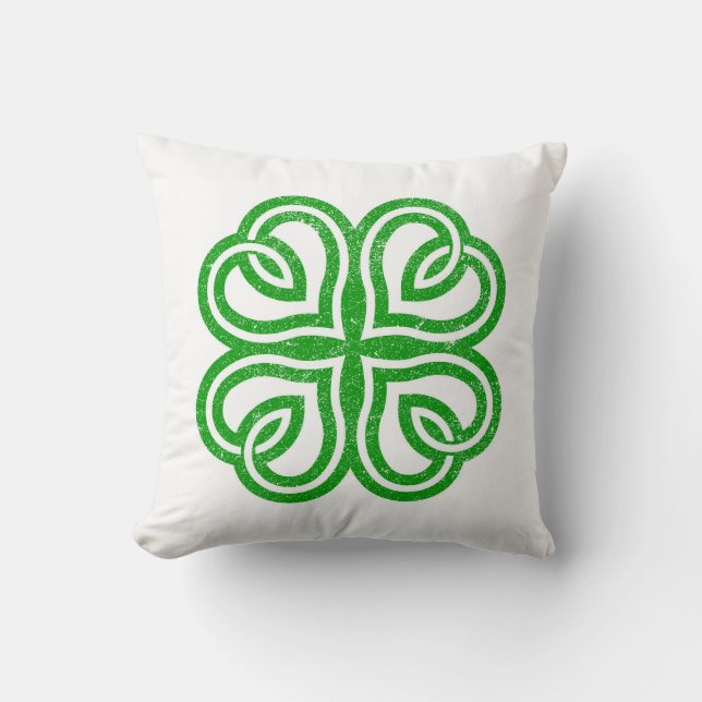 St. Patrick's Klöver Pillow Kudde (Framsida)