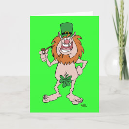 St_Patricks kort för daghälsning