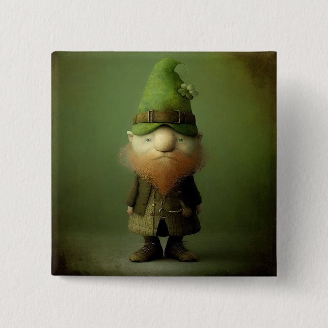 St. Patrick's Leprechaun #4 Knapp (Framsida)