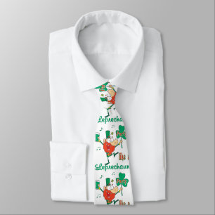 St. Patrick's Leprechaun Party Necktie Slips