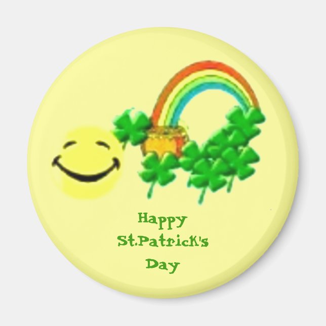 St.Patrick's Lucky Magnet (Framsidan)