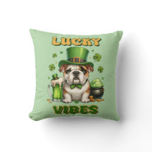 St. Patrick's Lucky Vibes Bulldog