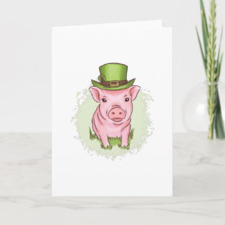 St. Patrick's mini gris Kort