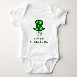 St. Patrick's Mushroom Baby Bodykostym Tee