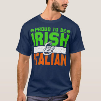 St Patricks Paddys Day Irish Italian Grönt Shamroc T Shirt