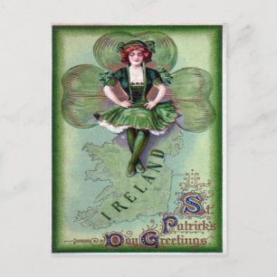 St Patrick's Postcard Vykort