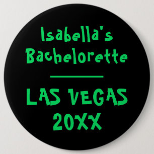 St Patricks Sängvätning I Vegas Neon Grön Svart Knapp