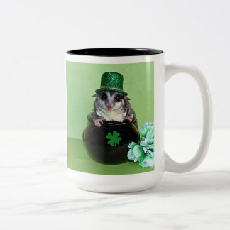 St. Patrick's Sugar Glider Två-Tonad Mugg