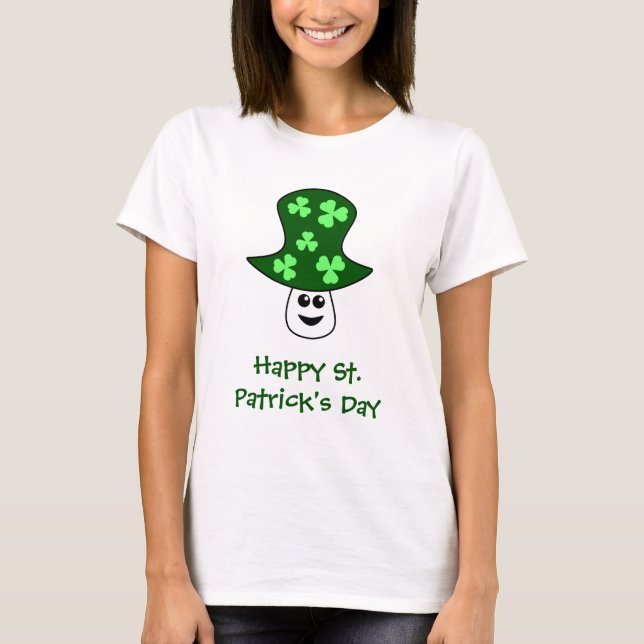 St. Patricks svamp t-shirt (Framsida)