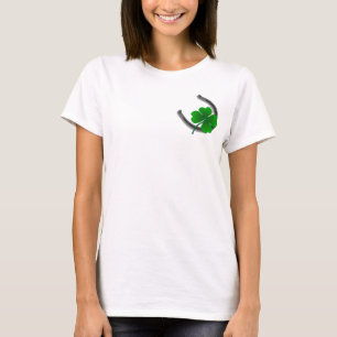 St. Patricks T-shirts Lucky Kvinnors Tröjor