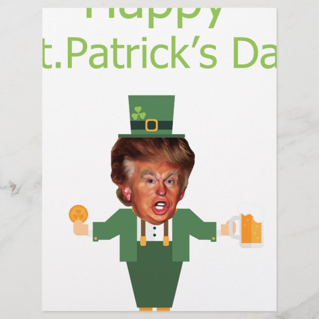 st patricks trump leprechaun (Framsida)
