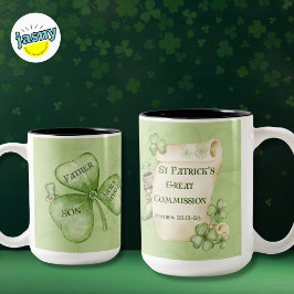 St. Patrick's Två-Tonad Mugg