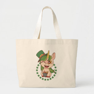 St Patricks Unicorn Jumbo Tygkasse