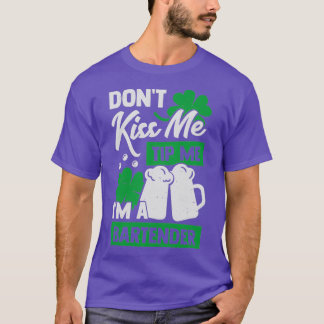 St Patrickx27s-dagen Bartender Gift T Shirt