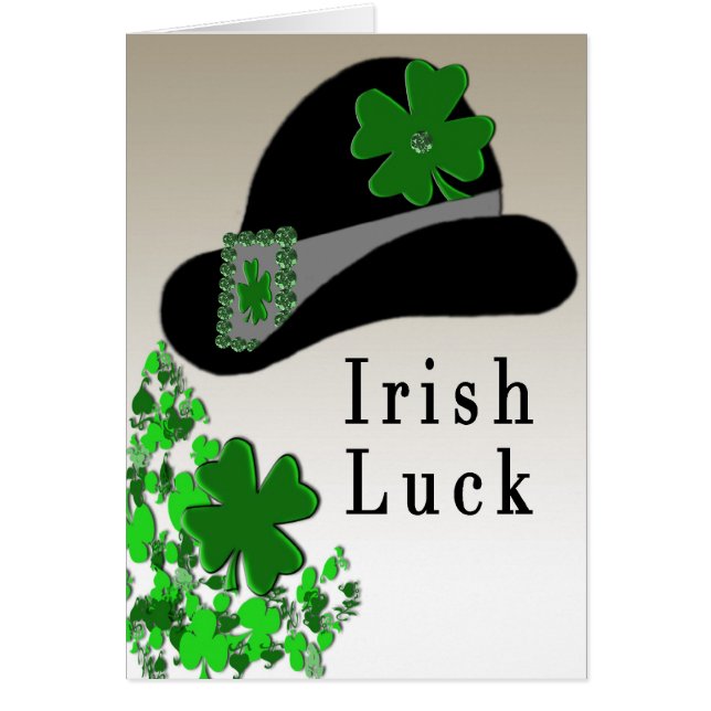 ST.PAT'S/01 HÄLSNINGSKORT (Framsidan)