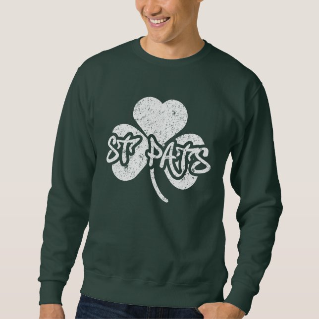 St Pats Sweatshirt (Framsida)
