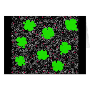 St. Patty Art Hälsningskort