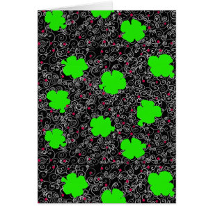 St. Patty Art Hälsningskort